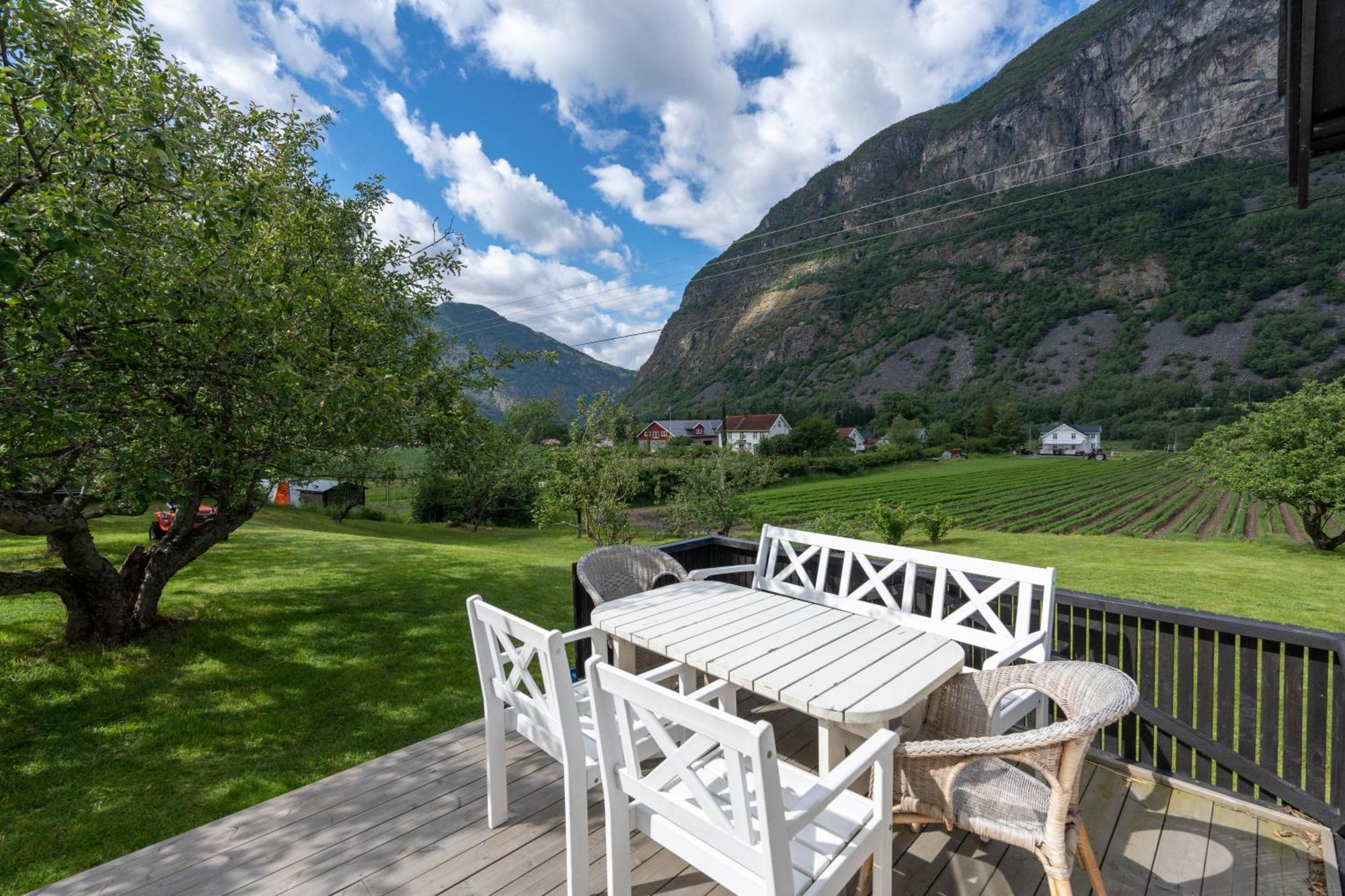 Jordeplegarden Holiday Home - Part Of A Farm - Two Buildings - Close To Flam Laerdalsoyri Exterior foto